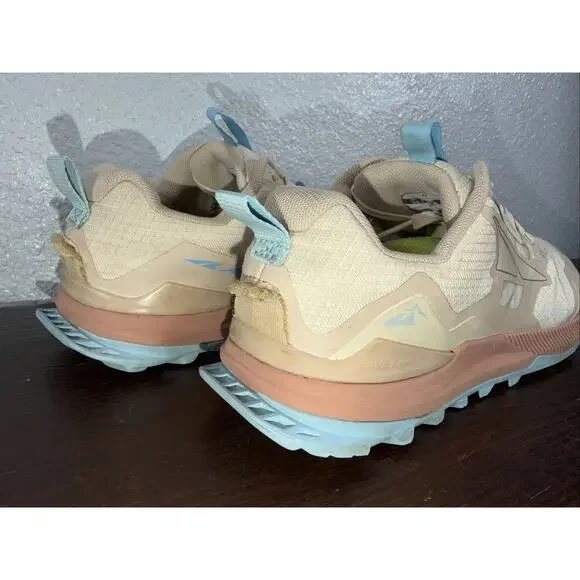 Altra Lone Peak 7 Womens 7.5 Shoes Beige Running Walking Gym Trail AL0A7R7G922 - Picture 4 of 11